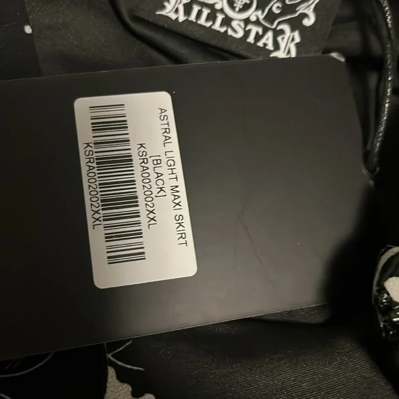 XXL high low killstar skirt - Picture 3 of 4